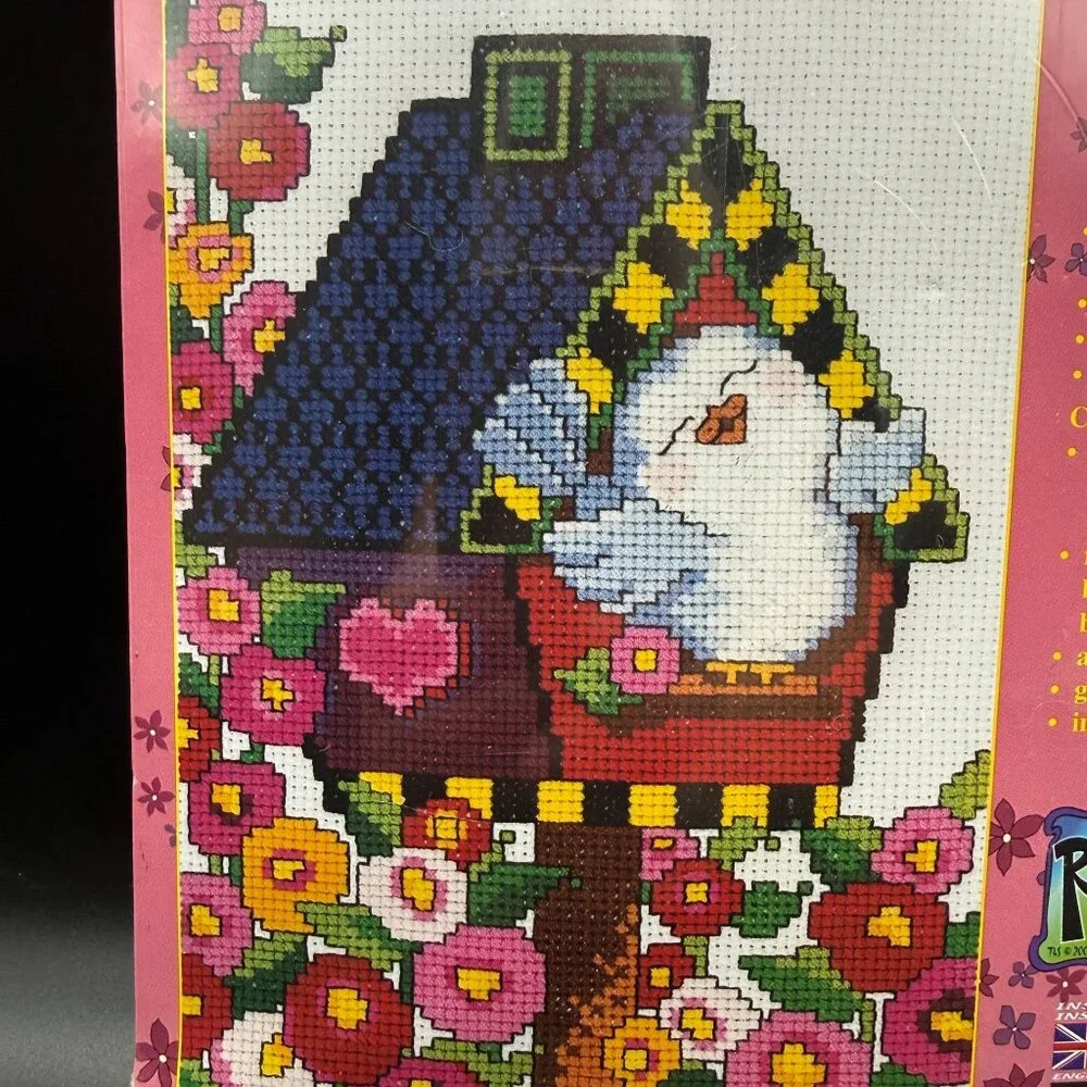 Janlynn Simply Sweet Home Tweet Home Counted Cross Stitch Kit #54-91 New Sealed